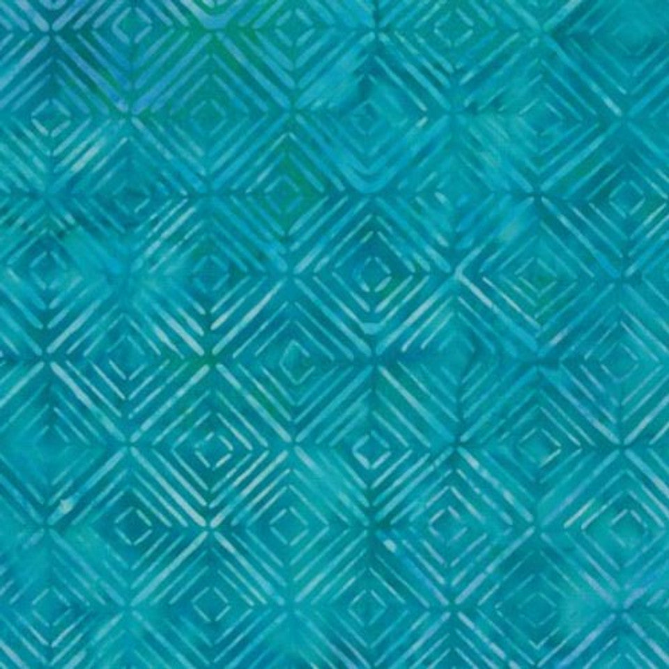 Blank Ocean Mandala Batiks - Longitude