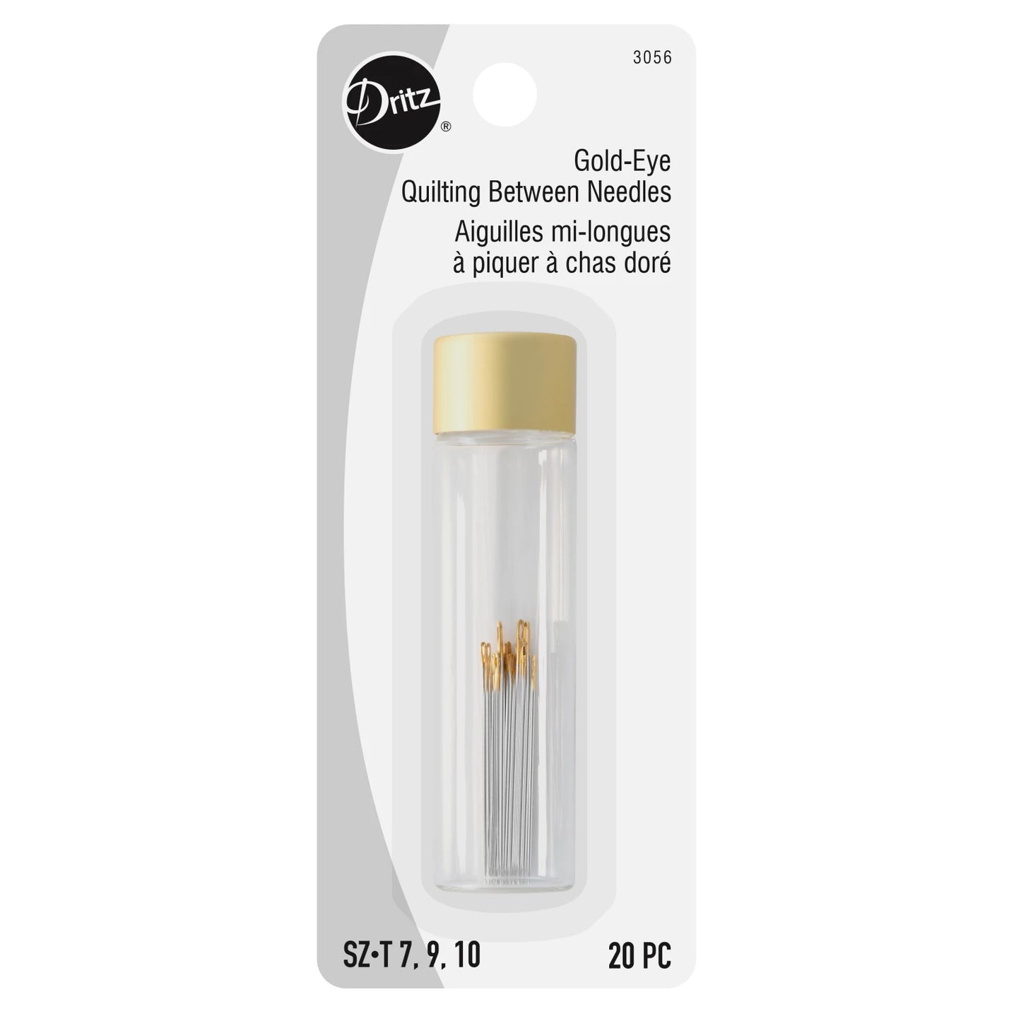 Dritz Gold-Eye Quilting Between Needles