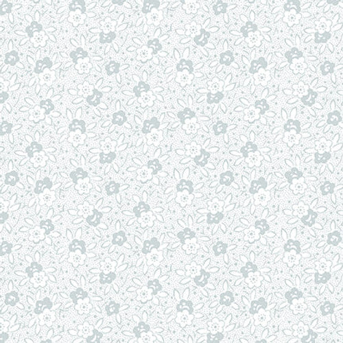 Cream & Sugar XII - Overlapping Floral