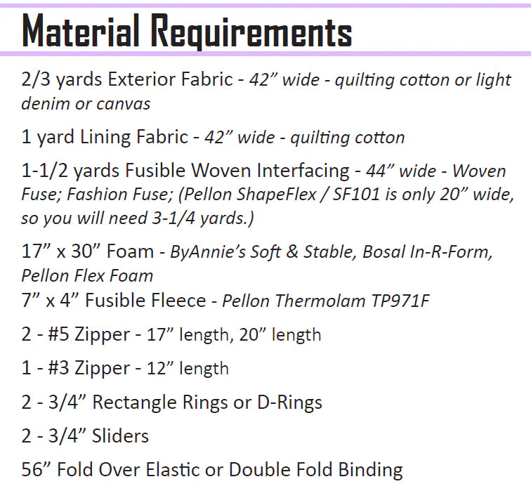 UhOh Creations - Billy Backpack Paper Pattern