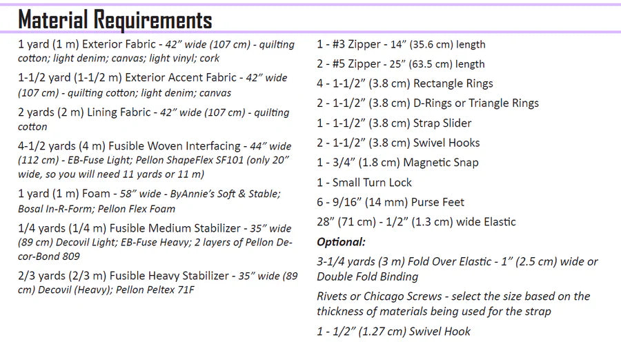 UhOh Creations - Michael Traveler Paper Pattern