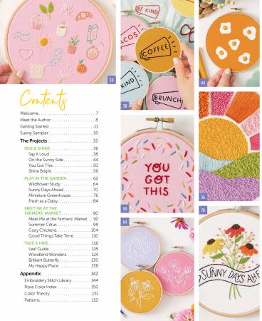 Book: Sunny Stitches Sweet and Simple Embroidery Projects for Absolute Beginners