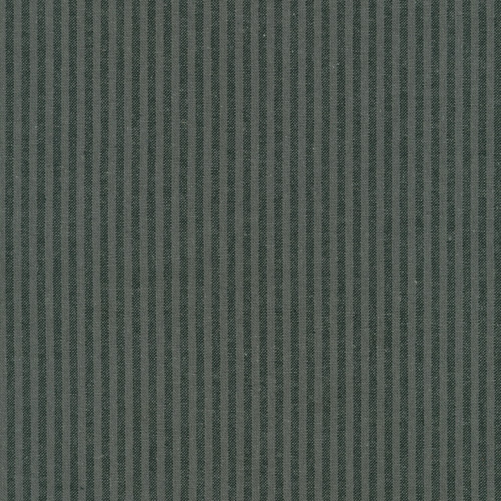 Essex Yarn Dyed Linen - Licorice Stripe