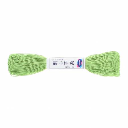 Olympus Sashiko Thread 20m Yellowish Green 06