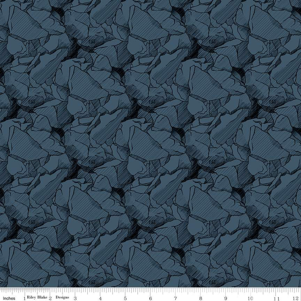 RB - Cat Rocks Blue 1 meter