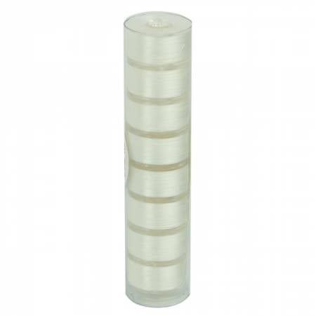 Clear-Glide Pre-wound Class 15A 135yd Bobbins White 8 Count