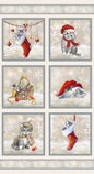 Blank A Purr-fect Holiday Season 24" Cat Panel