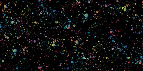 Moda Gradients Euphoria  Splatter Paint - Midnight