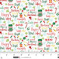 StudioE Merry Woof-Mas Holiday Words - White