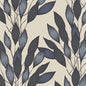 AGF Haven Brushed Leaves Gris Canvas