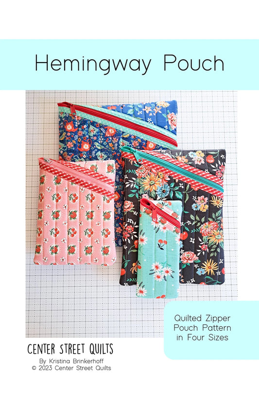 Paper Pattern - Hemingway Pouch