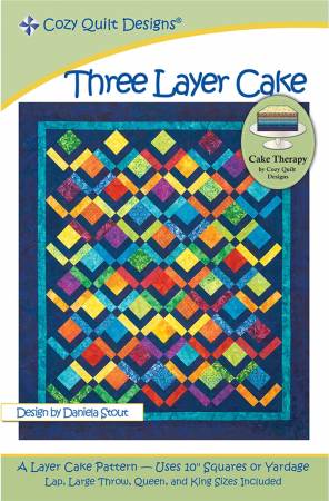 Paper Quilt Pattern - Three Layer Cake