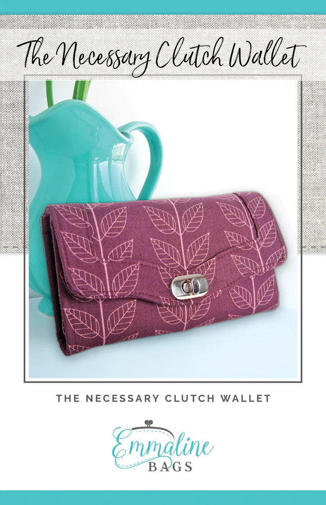 Emmaline Paper Pattern - The Necessary Clutch Wallet