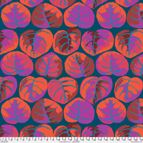Kaffe Fassett Collective Palm Leaves - Red
