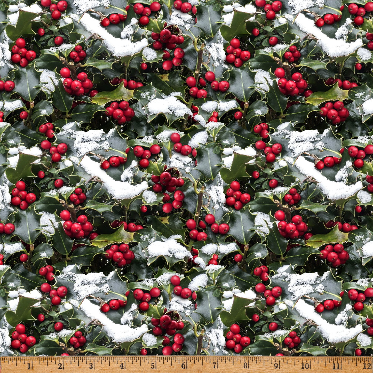 Hoffman Frosted Holidays - Frosted Holly