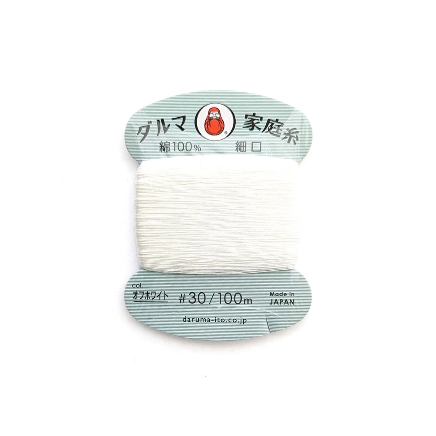 Multipurpose Cotton Thread 30wt Off White