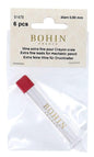 Bohin Extra Fine Pencil Refill, 0.9mm, White, 6pc.