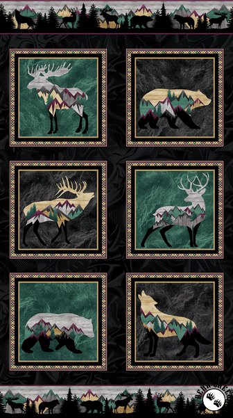 Into of the Wild Panel 24" x 42"