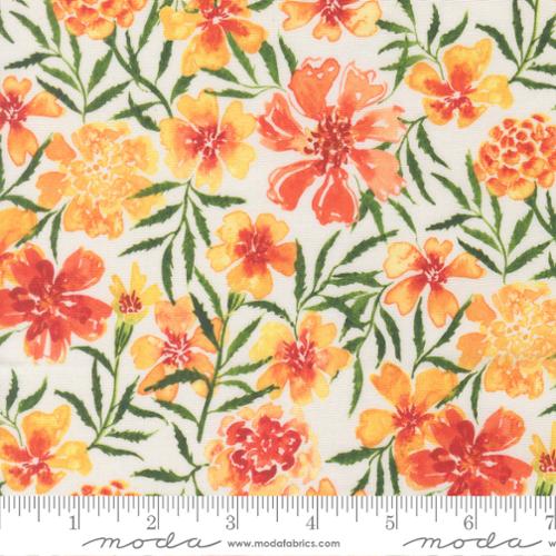 Moda Soulstice Golden Days - Coral - Black Rabbit Fabric Inc.