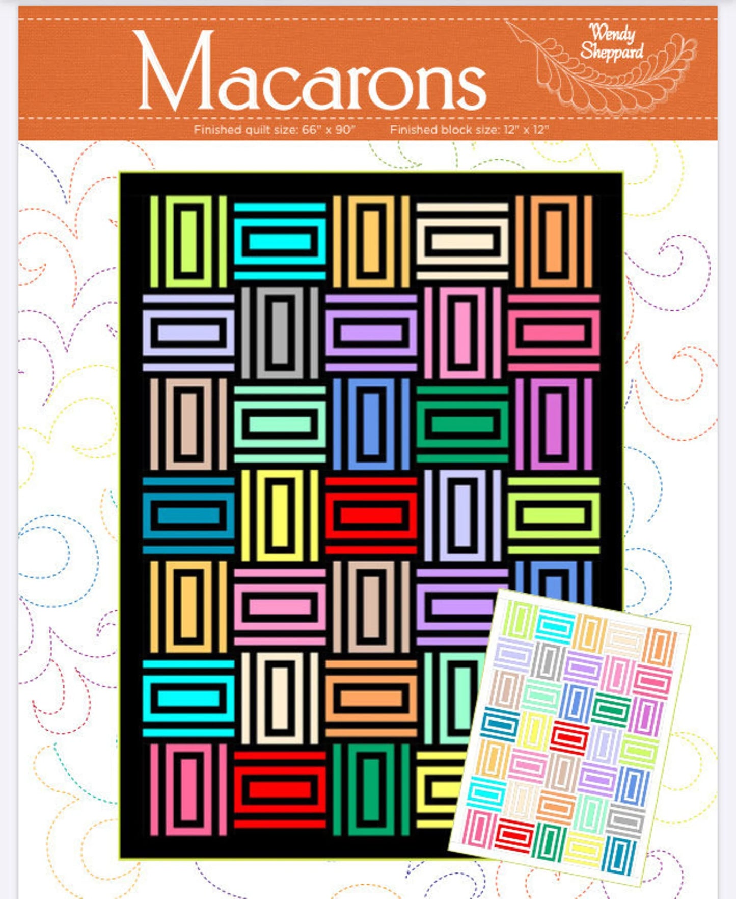 Macarons Quilt Kit