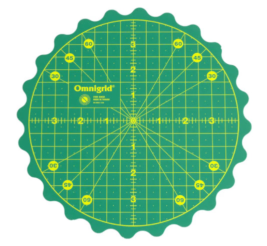 Omnigrid 360° Rotating / Rotary Cutting Mat, Small 8"