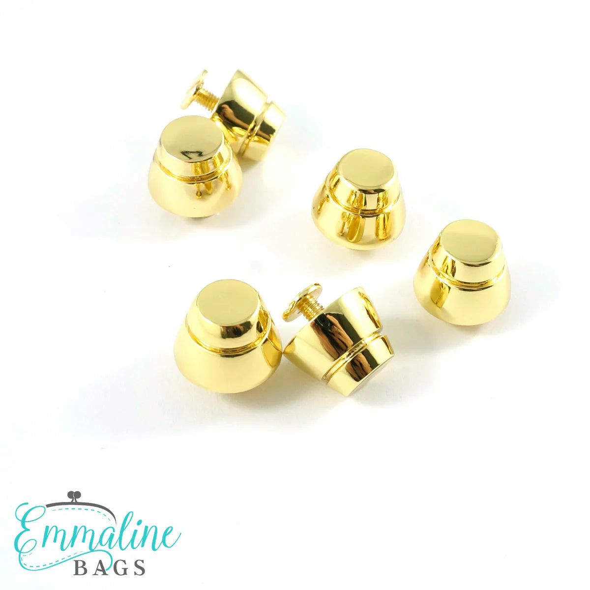 Emmaline Premium Purse Feet: 14mm (6 Pack)