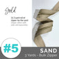 Emmaline Zippers-by-the-Yard - *SIZE#5* Sand (DOES NOT INCLUDE SLIDERS/PULLS)