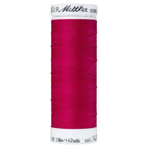 Mettler Seraflex Stretch Elastic Thread - Fuchsia 1421