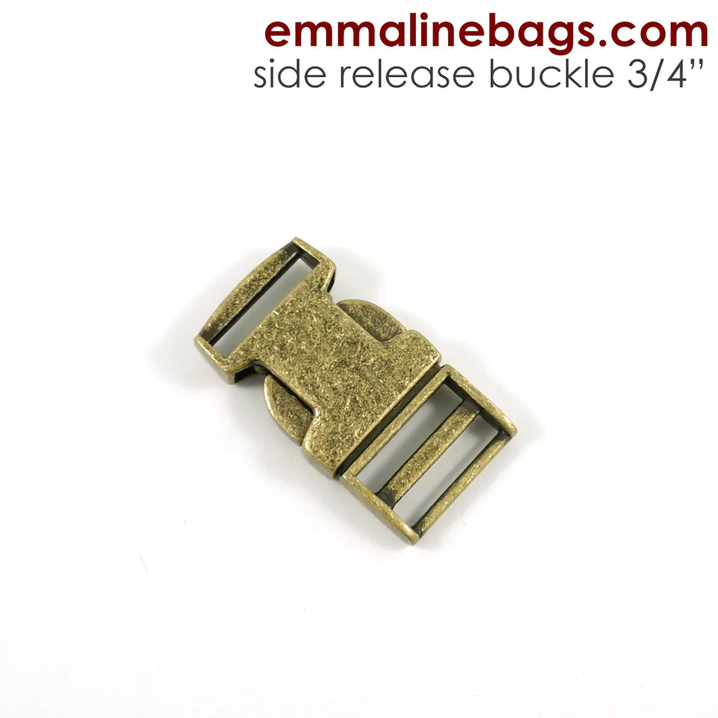 Side Release Buckle: 3/4" (18 mm)