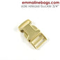 Side Release Buckle: 3/4" (18 mm)
