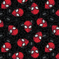 Marvel Kawaii II - Spider-Man Web - Black 1meter