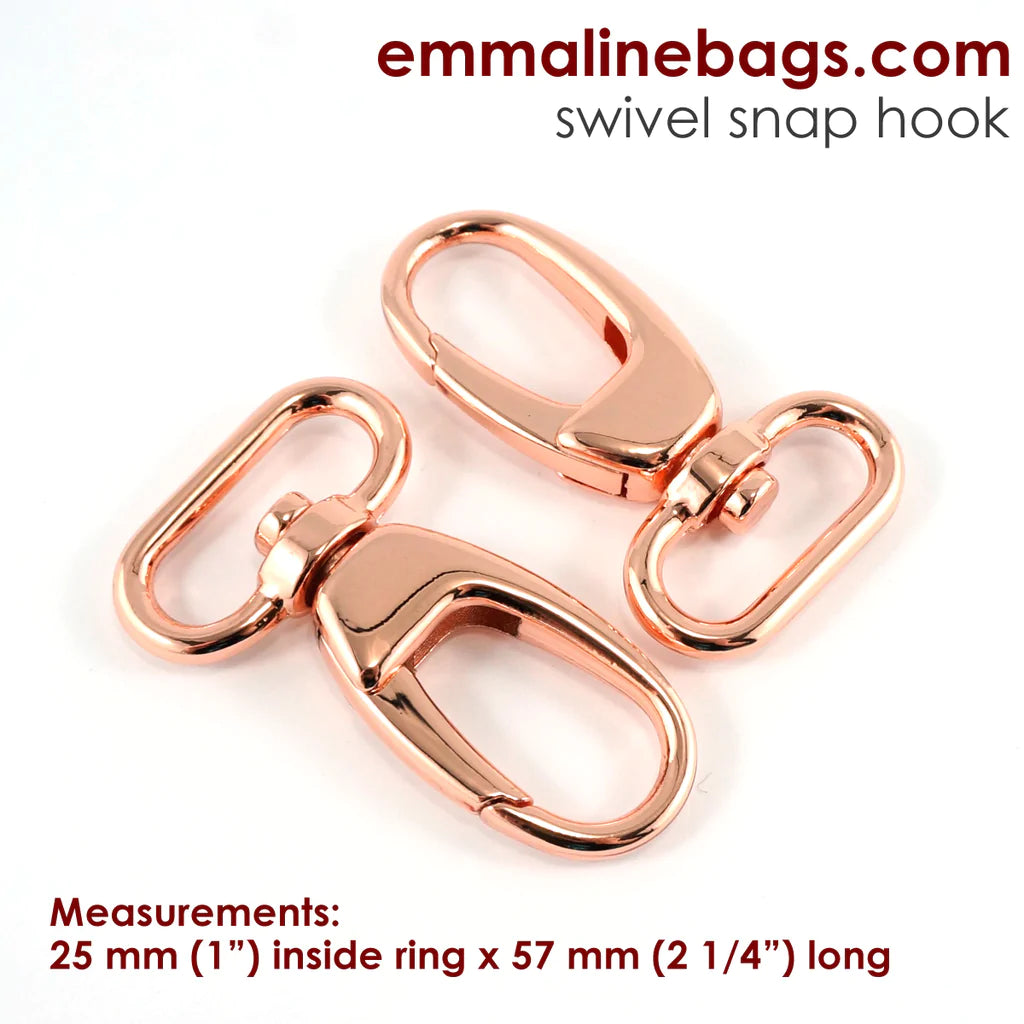 Emmaline Swivel Snap Hook: Designer Profile (2 Pack)