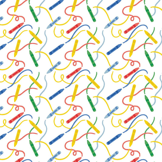 Teachers Rule by CDS - Crayons 1 meter cuts