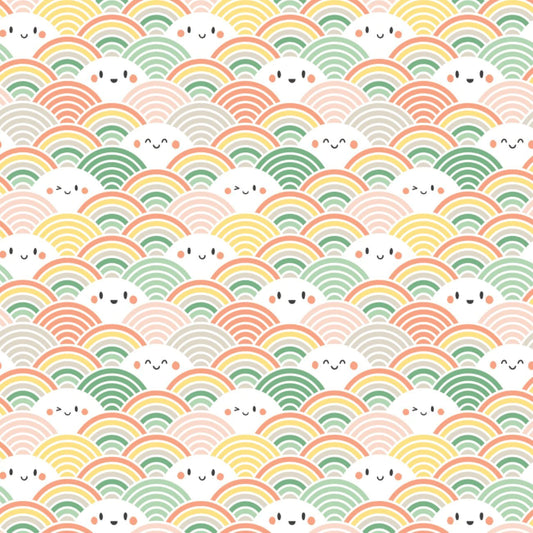 On a Roll by CDS - Seigaiha - Multi 1 meter cuts