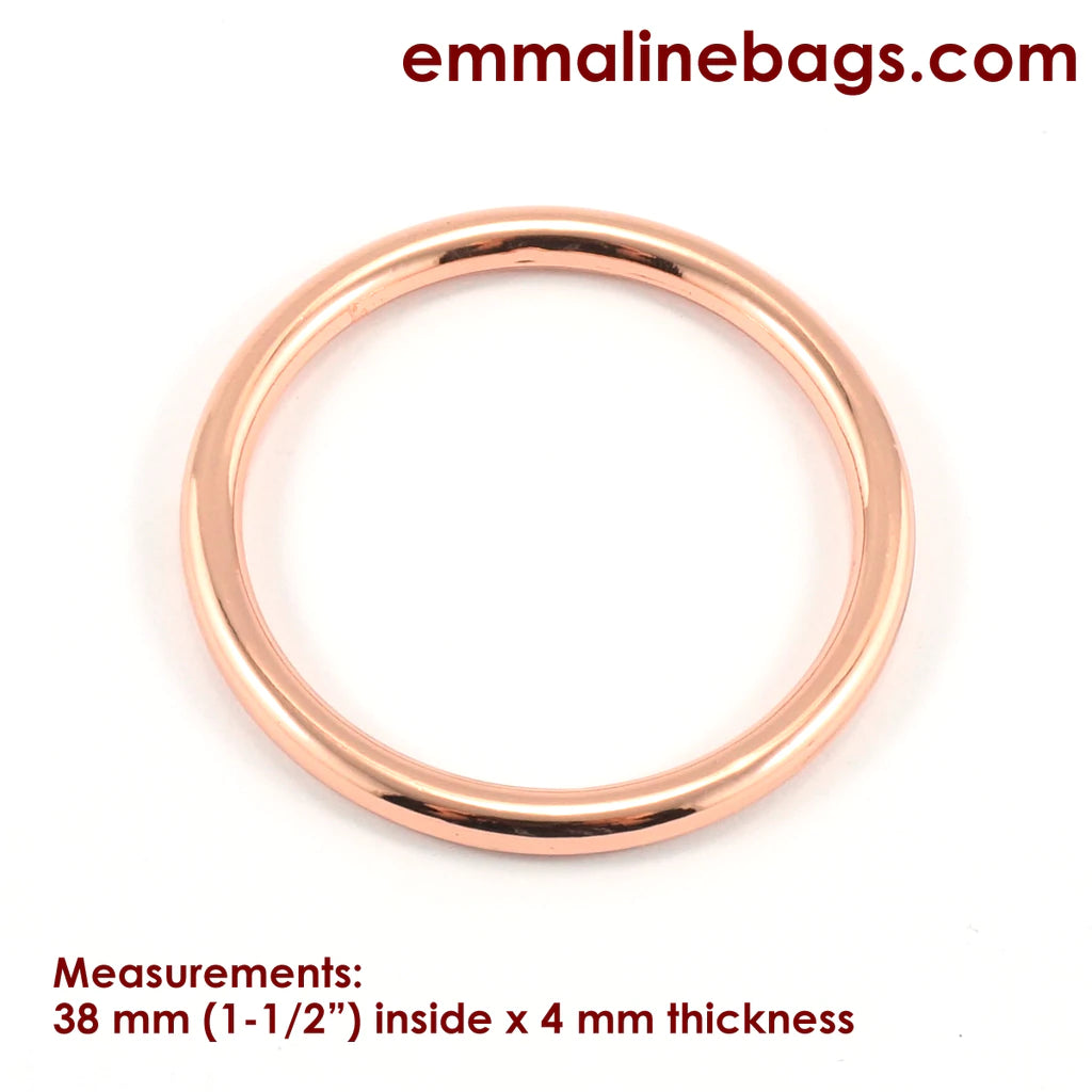 O-Rings: 1-1/2" (38 mm) x 4mm (4 Pack)
