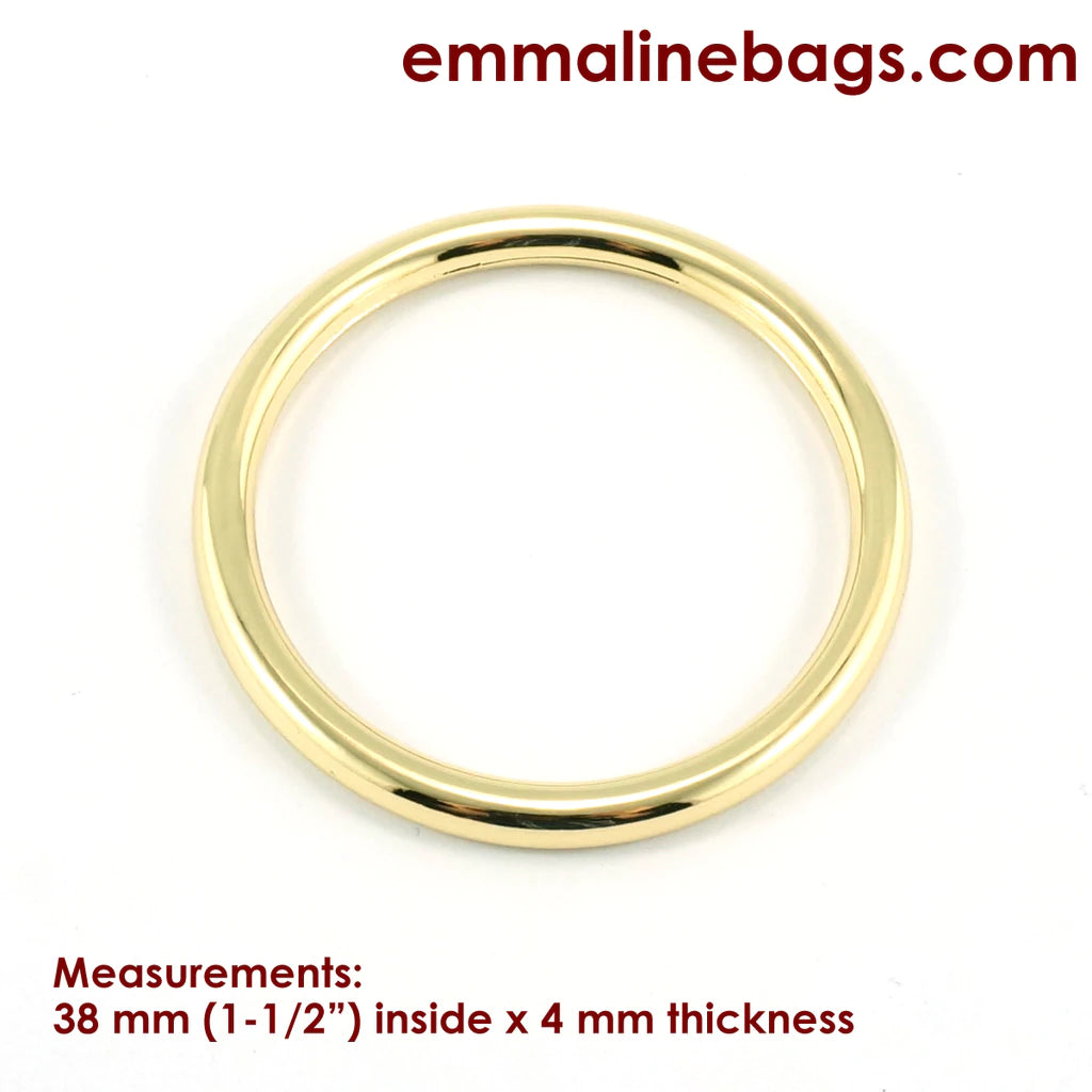O-Rings: 1-1/2" (38 mm) x 4mm (4 Pack)