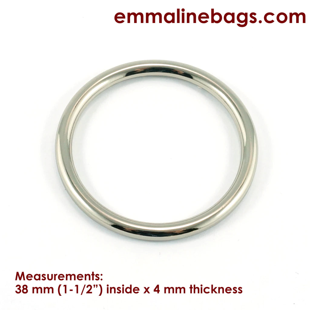 O-Rings: 1-1/2" (38 mm) x 4mm (4 Pack)