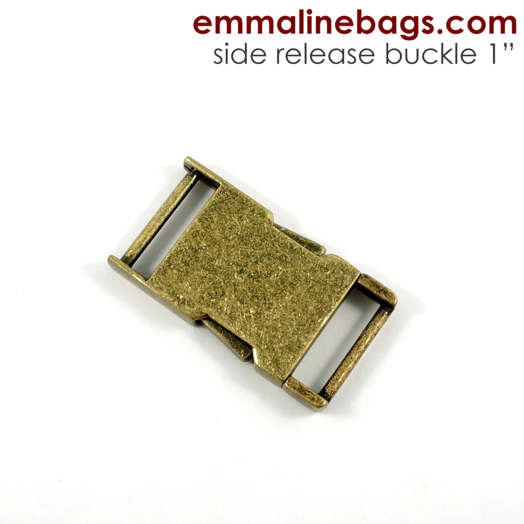 Side Release Buckle: 1" (25 mm)