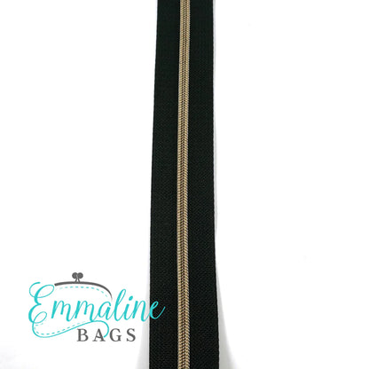 Emmaline Zippers-by-the-Yard - *SIZE#3* Black (DOES NOT INCLUDE SLIDERS/PULLS)