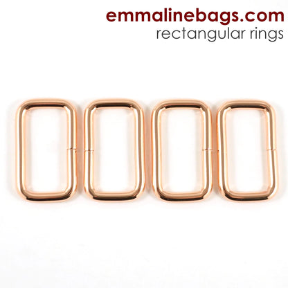 Rectangular Rings: (4 Pack)