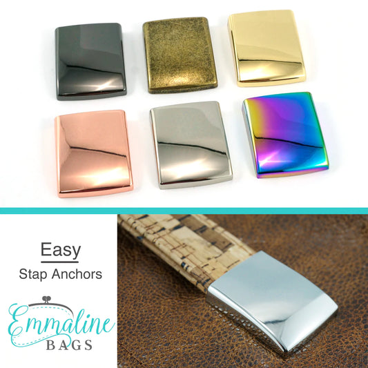 Strap Anchor: "Easy Strap Anchors" for 1" straps (4 Pack)