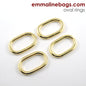 OVAL O-RINGS: 1-1/4" (34 MM) (4 PACK)