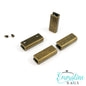 Rectangular Strap End Caps (1" wide) (4 Pack)