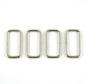 Rectangular Rings: (4 Pack)