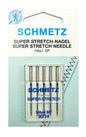 HAx1 SP-90 Schmetz Super Stretch Needles, 5 Count, Size 90/14