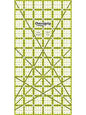 Omnigrip Ruler 6" x 12"