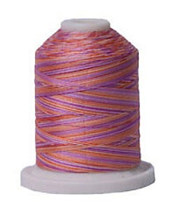 Signature Variegated Thread - 700 Yards - Cotton - 40 Weight - 154 Cotton Candy - Black Rabbit Fabric Inc.