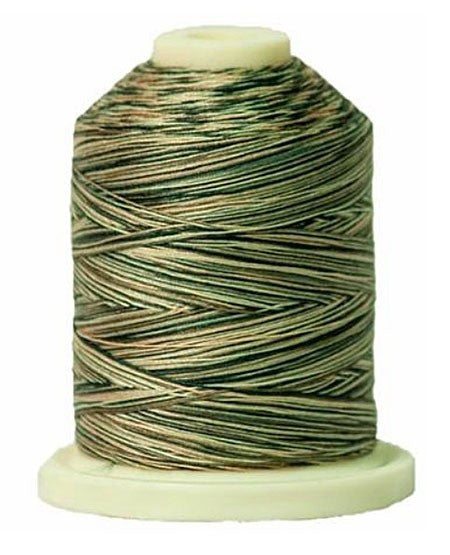 Signature Variegated Thread - 700 Yards - Cotton - 40 Weight - 004 Greenhouse - Black Rabbit Fabric Inc.